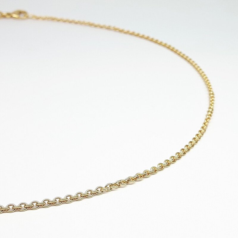 Collier en or jaune 18kt 42cm 1.9 0150
